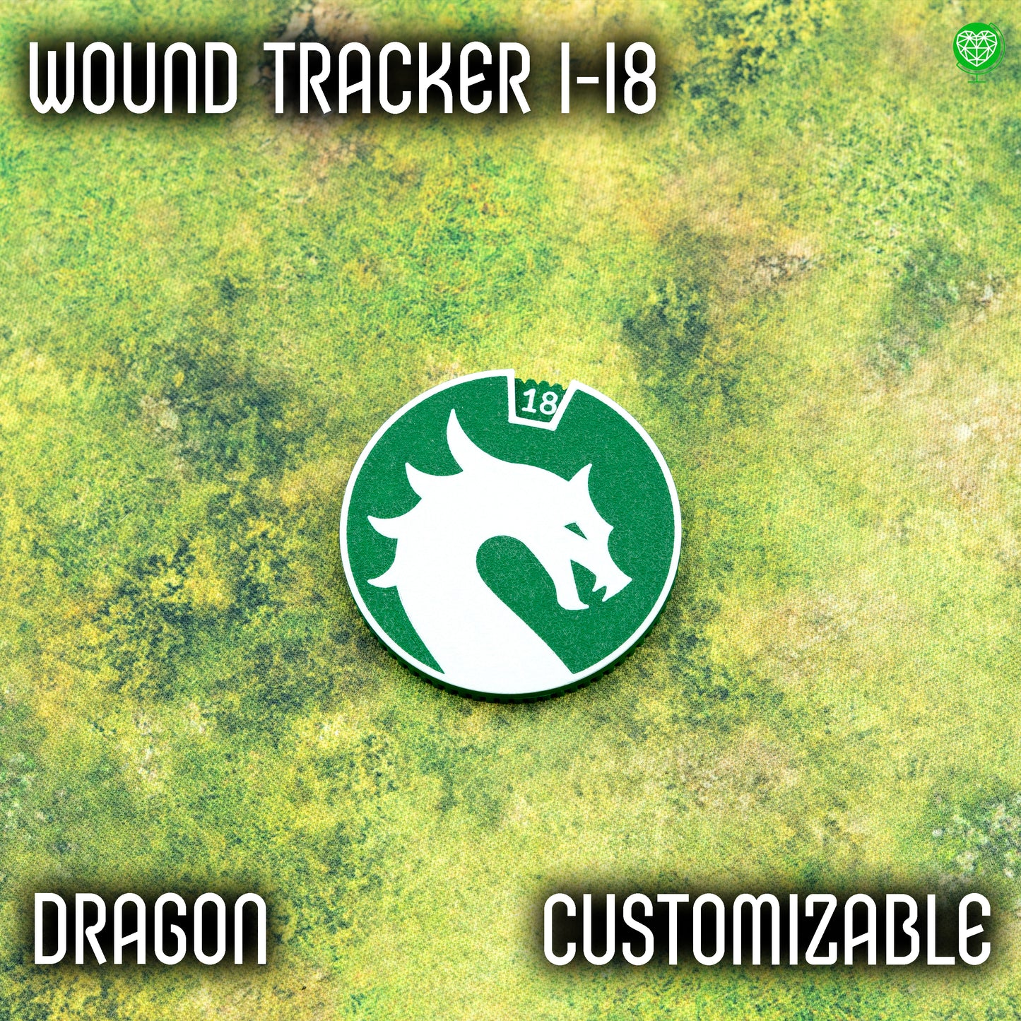 Znacznik 1-18 ran styl Dragon