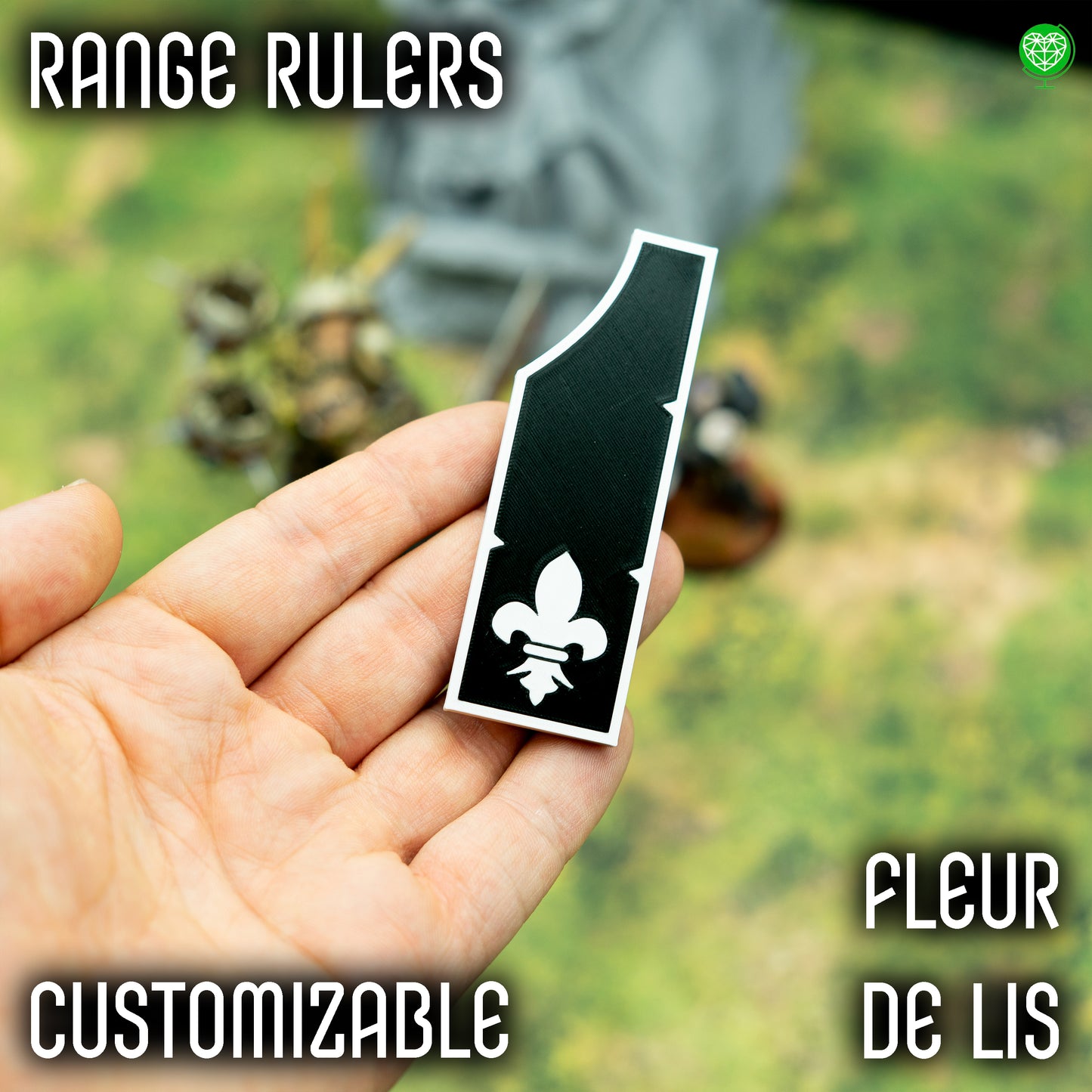 Zestaw miarek - Styl Fleur de Lis