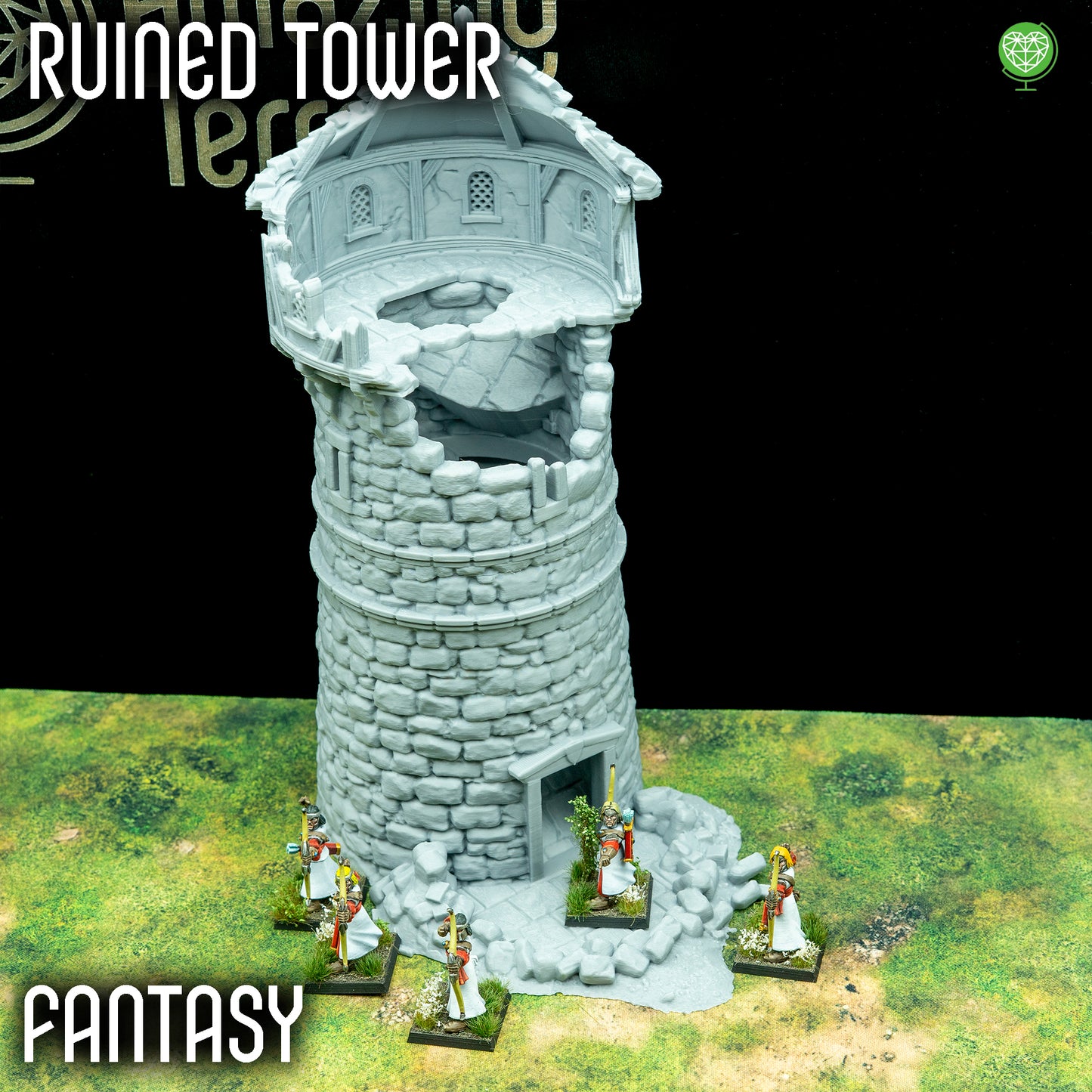 Ruined Tower do bitewniaków w klimatach Fantasy