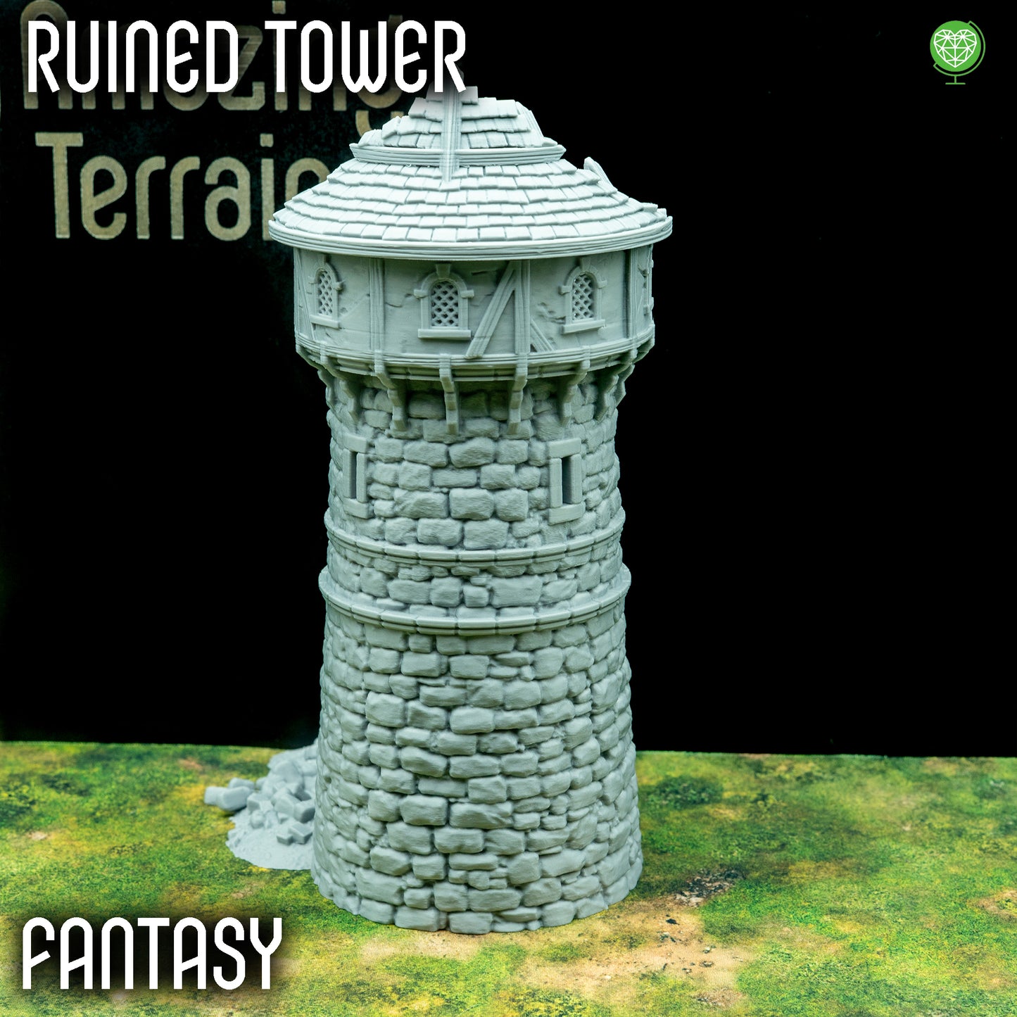 Ruined Tower do bitewniaków w klimatach Fantasy