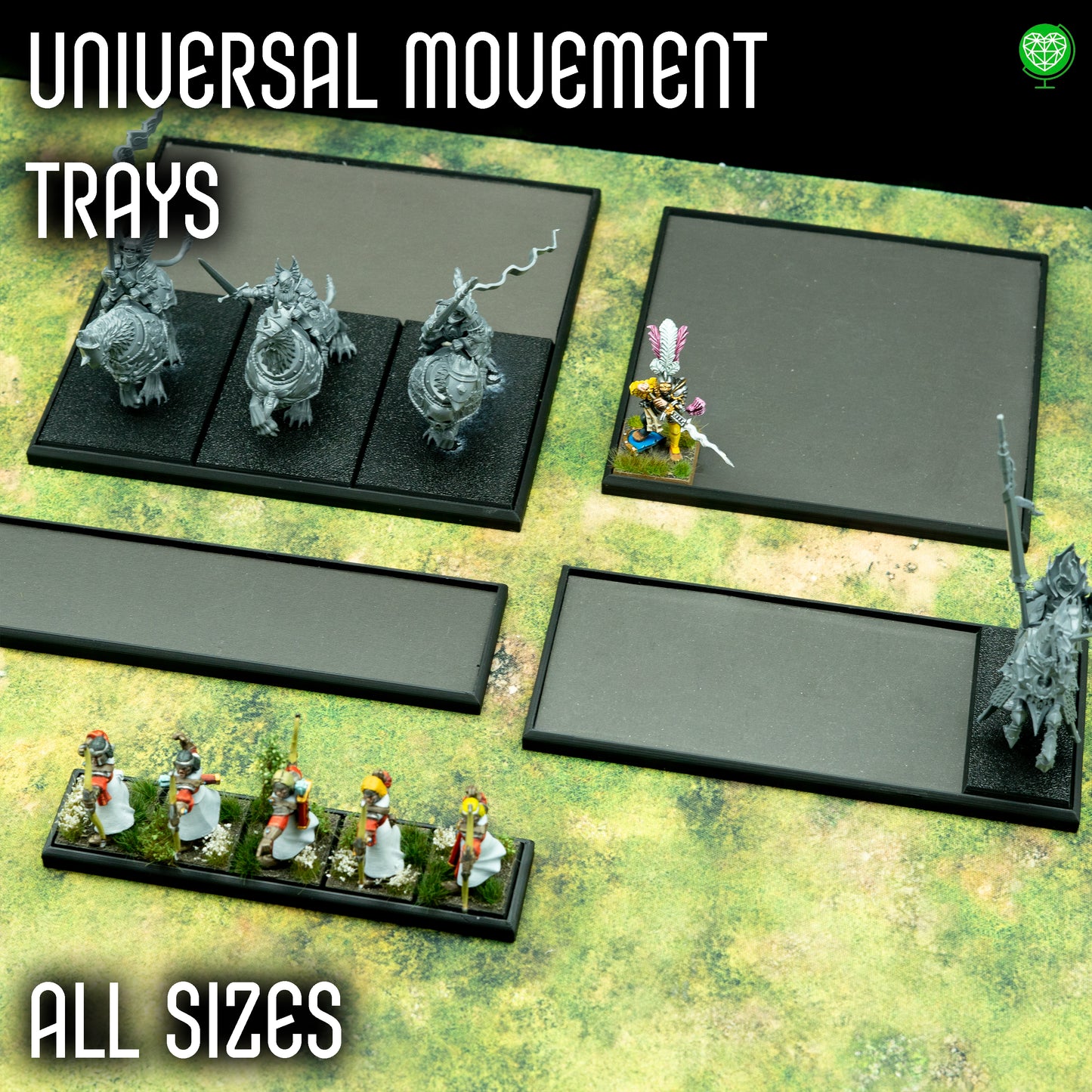 Monster Cavalry (50x75mm) - Magnetyczny Movement Tray do gier bitewnych