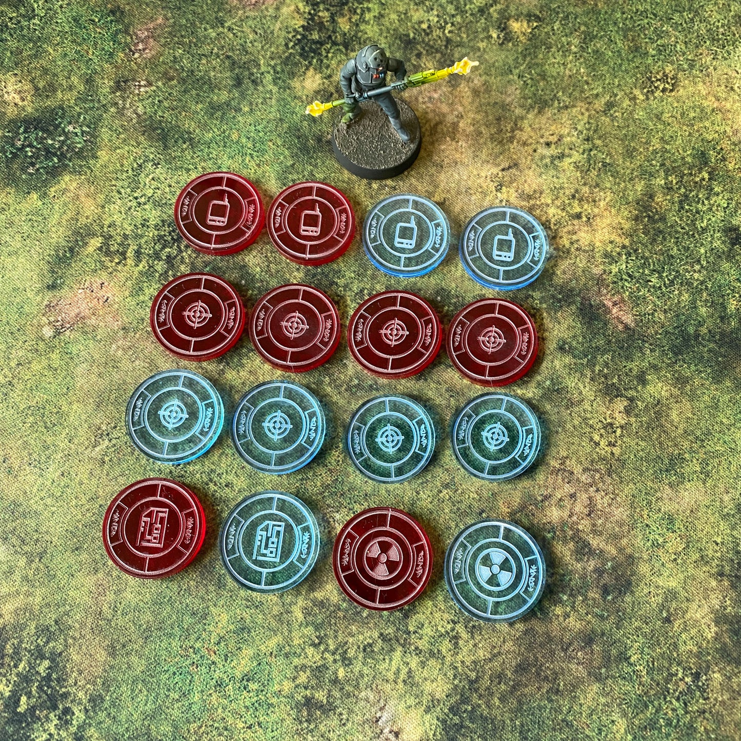 Legion Objectives Tokens Set