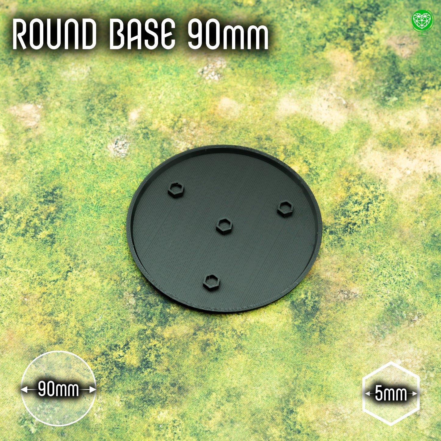 Podstawka 90mm okrągła