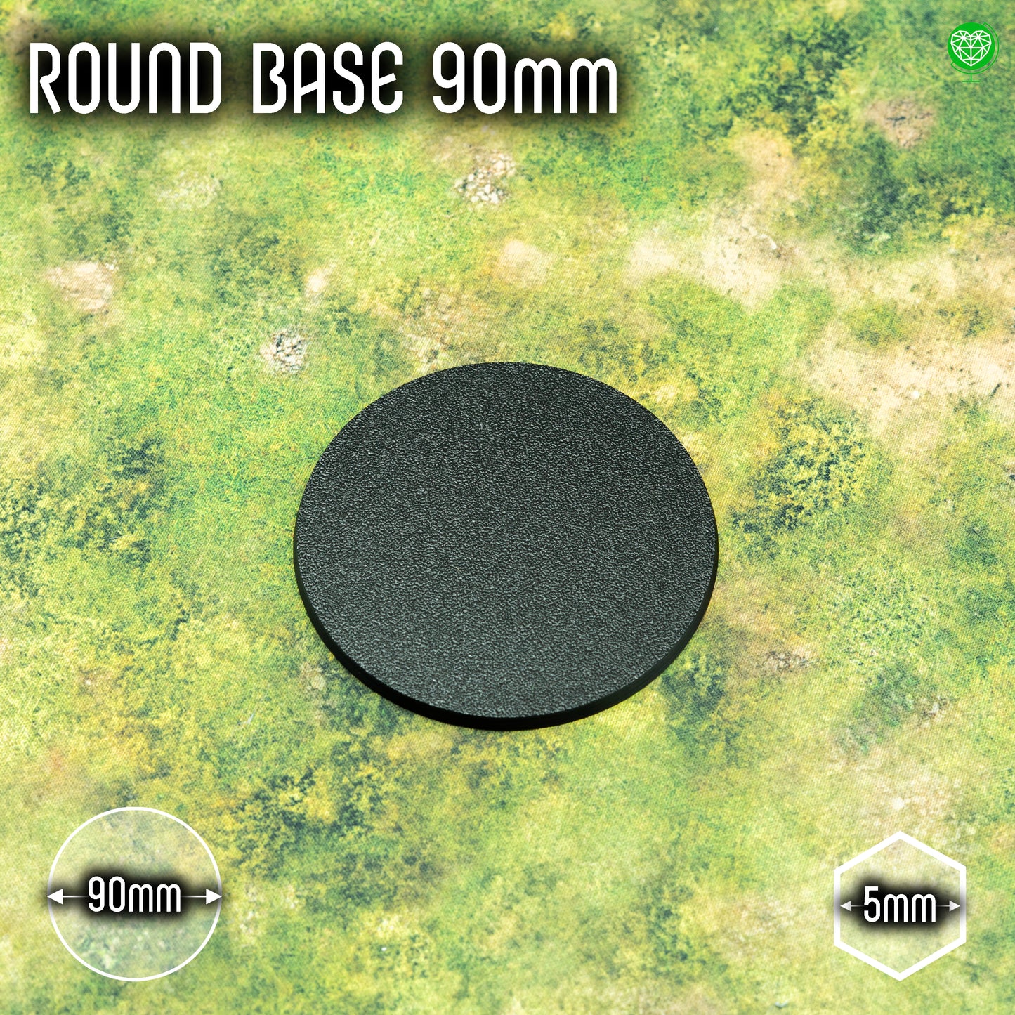 Podstawka 90mm okrągła