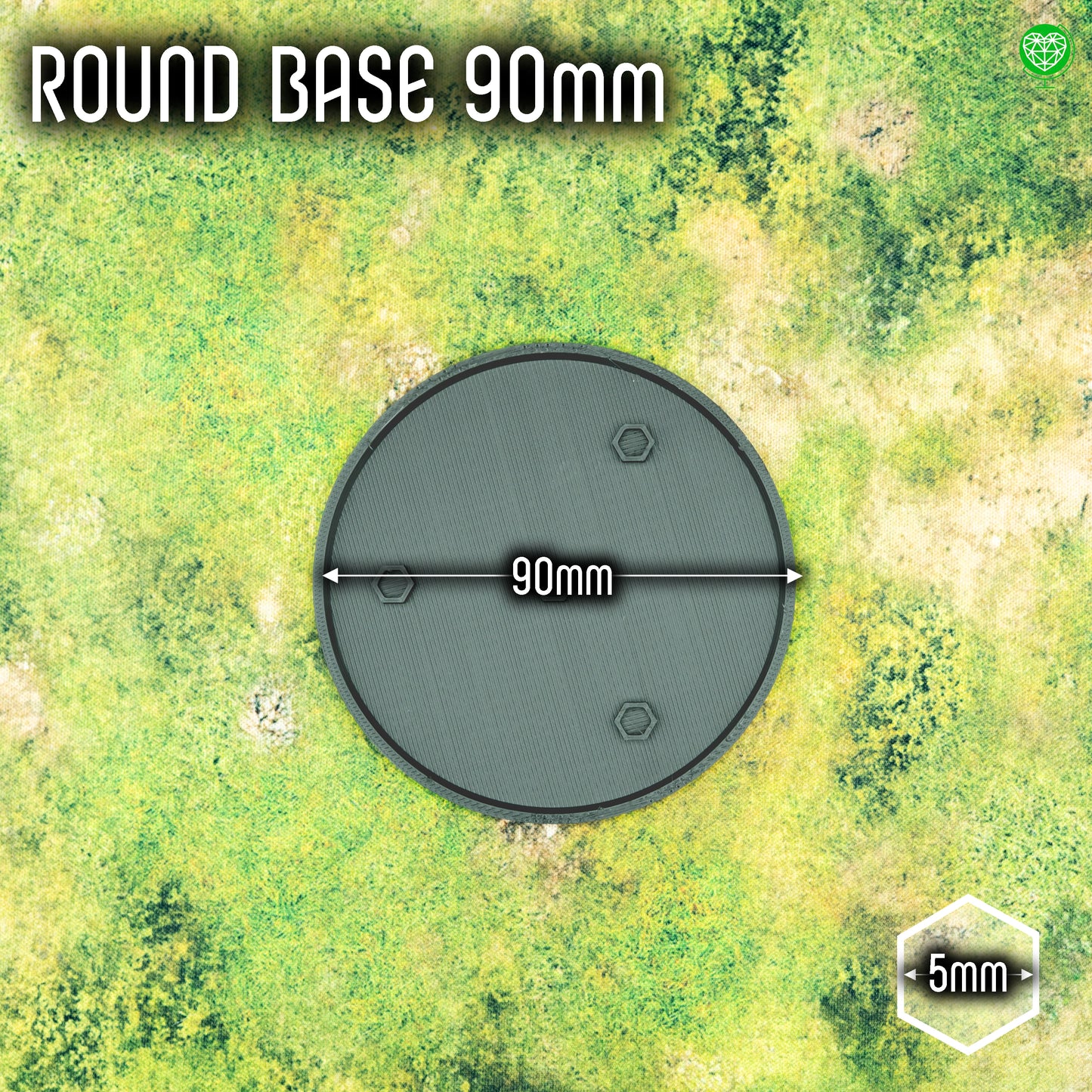 Podstawka 90mm okrągła