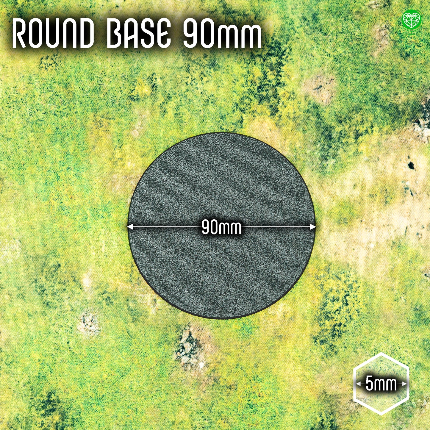 Podstawka 90mm okrągła