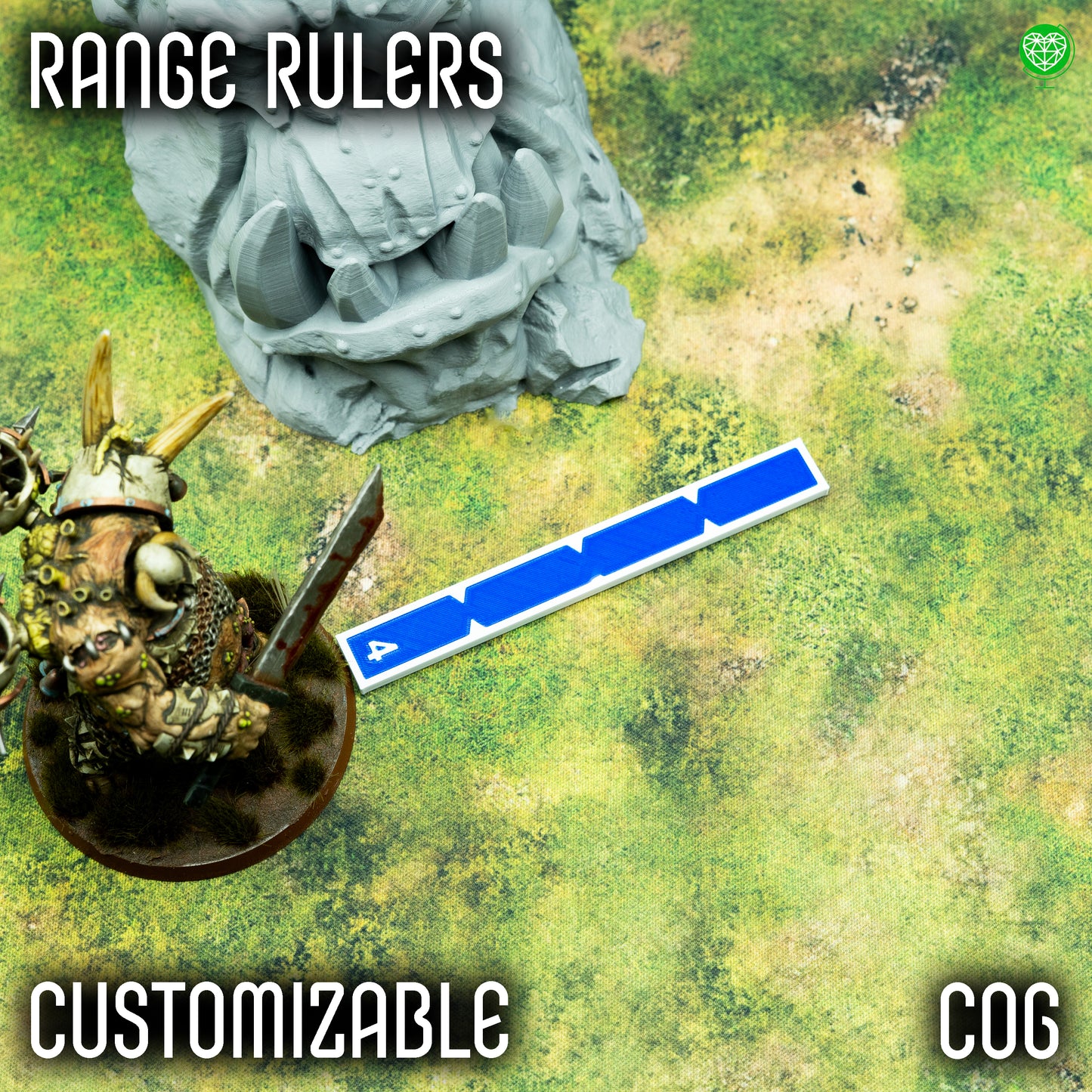 Range Rulers - Cog Style