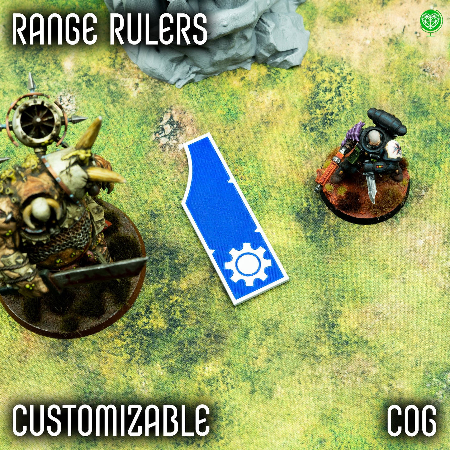 Range Rulers - Cog Style