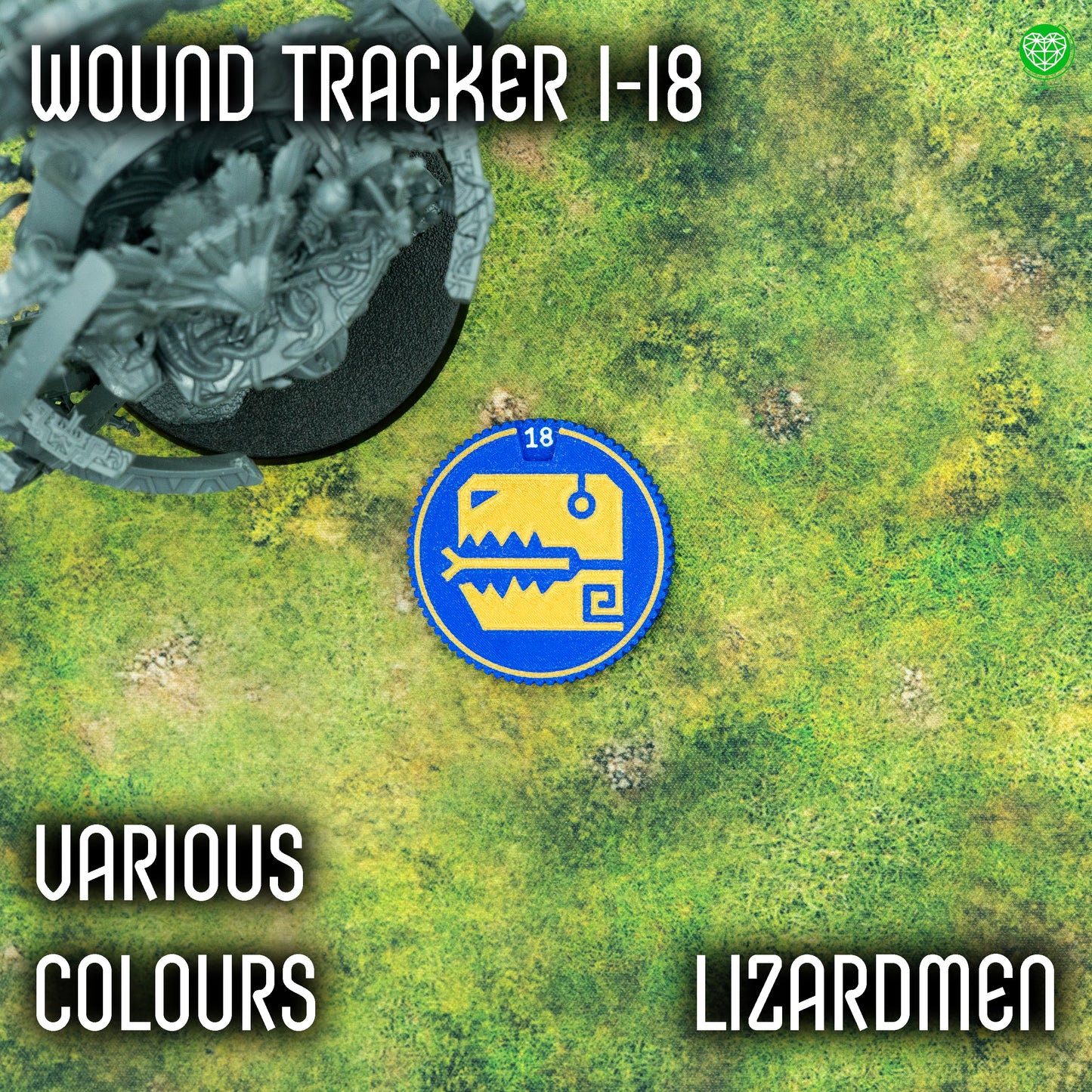 Znacznik 1-18 ran dla Lizardmen