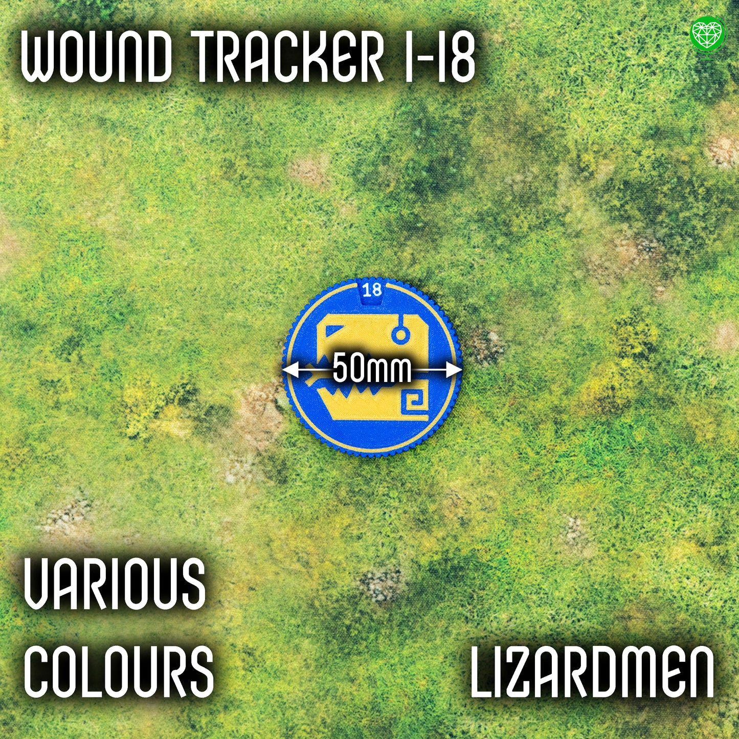 Znacznik 1-18 ran dla Lizardmen