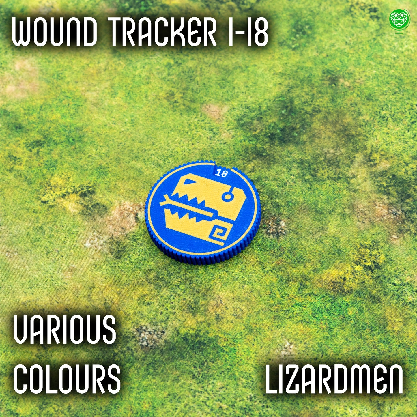 Znacznik 1-18 ran dla Lizardmen