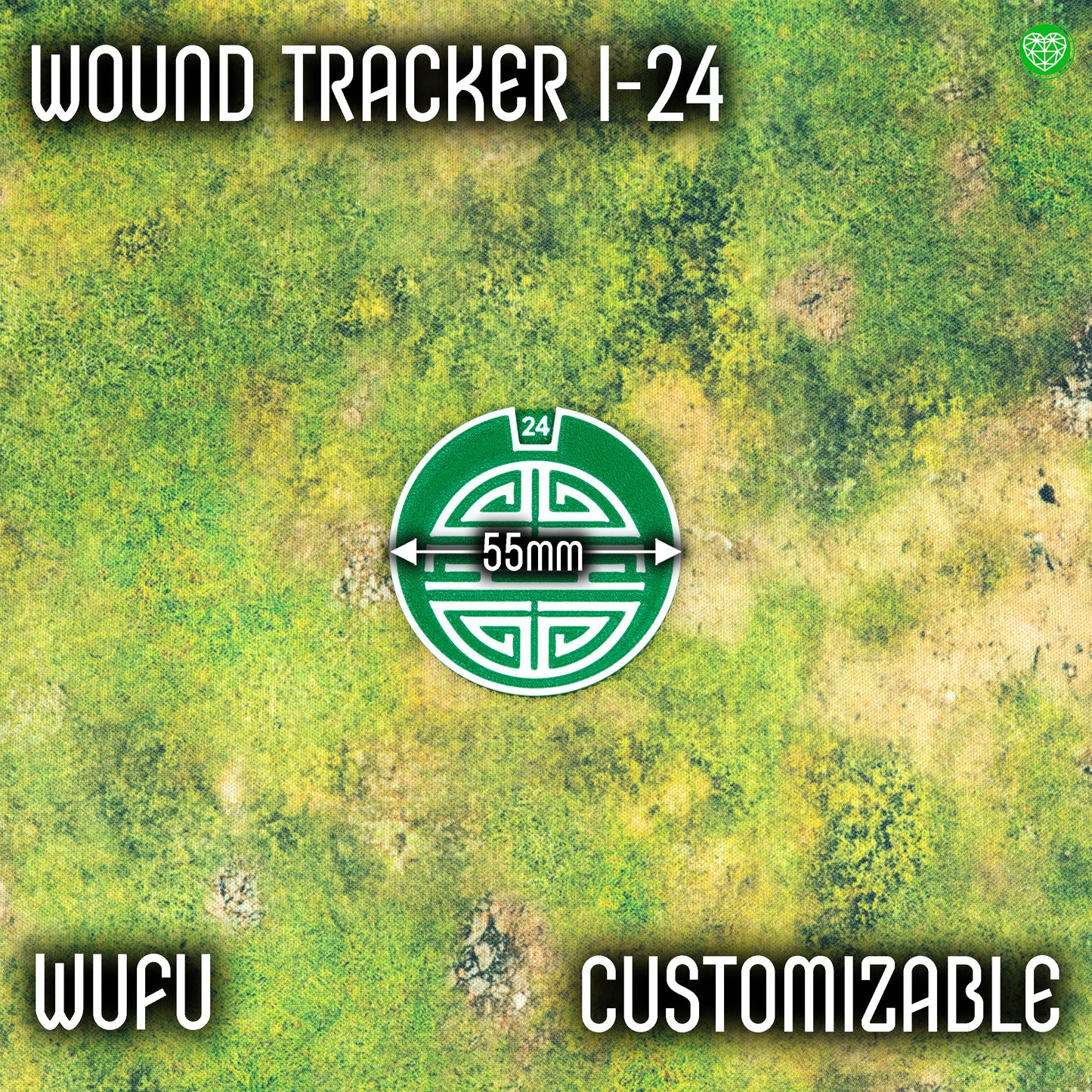 1-24 Wounds Tracker - Wufu Style