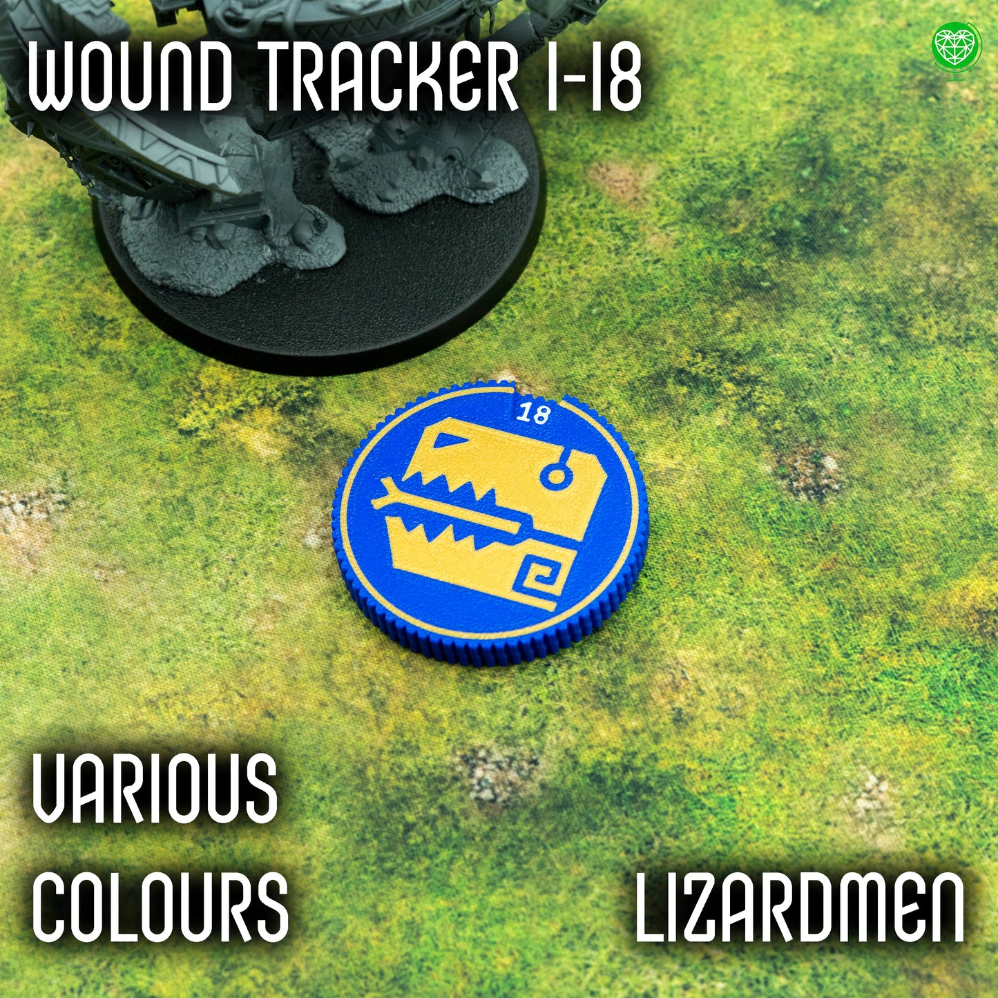 Znacznik 1-18 ran dla Lizardmen