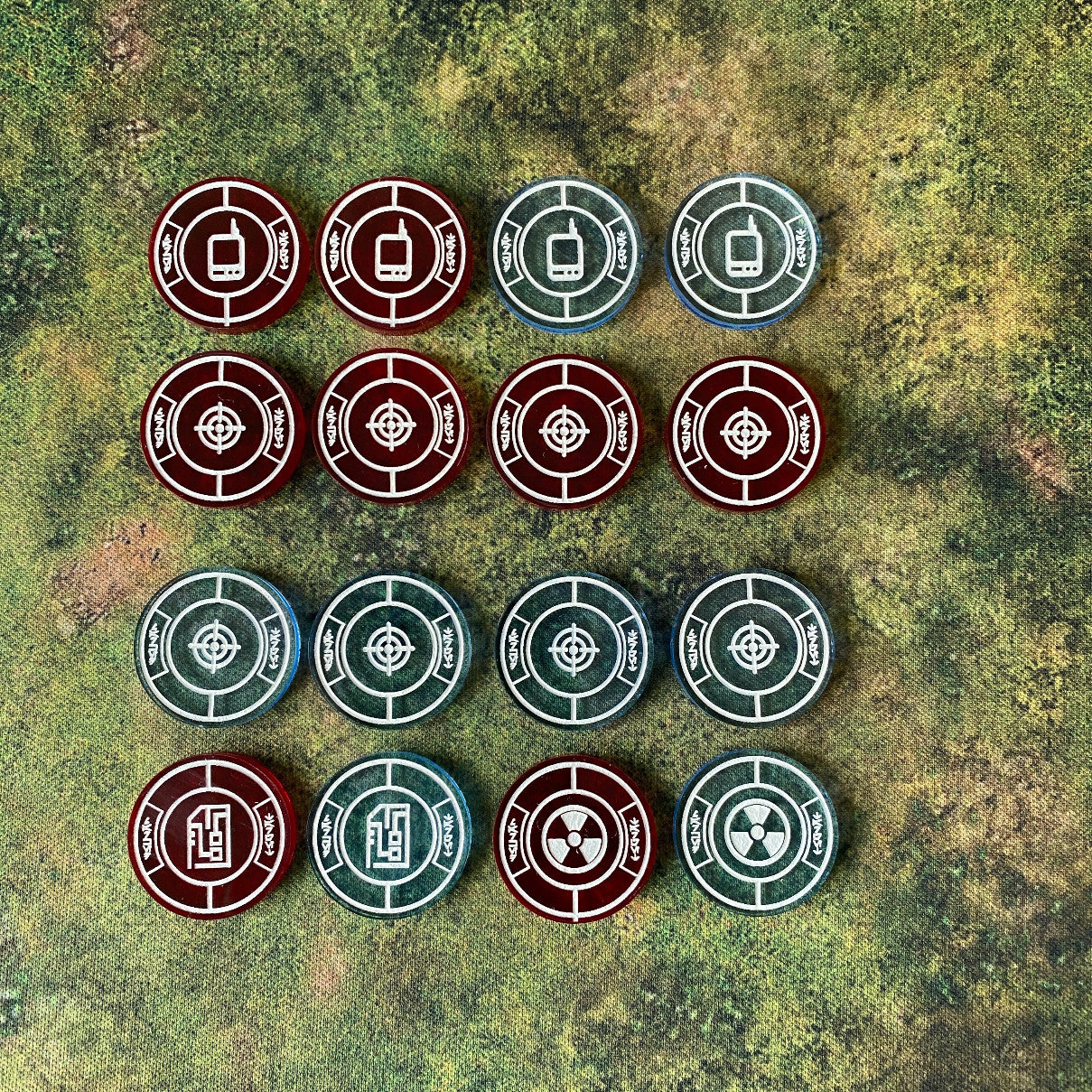 Objective tokens for Star Wars Legion