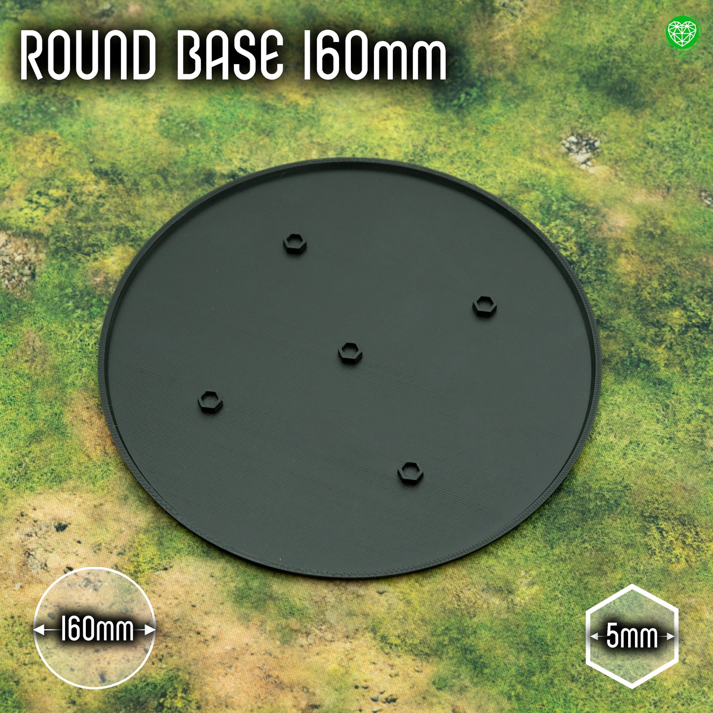 Podstawka 160mm okrągła
