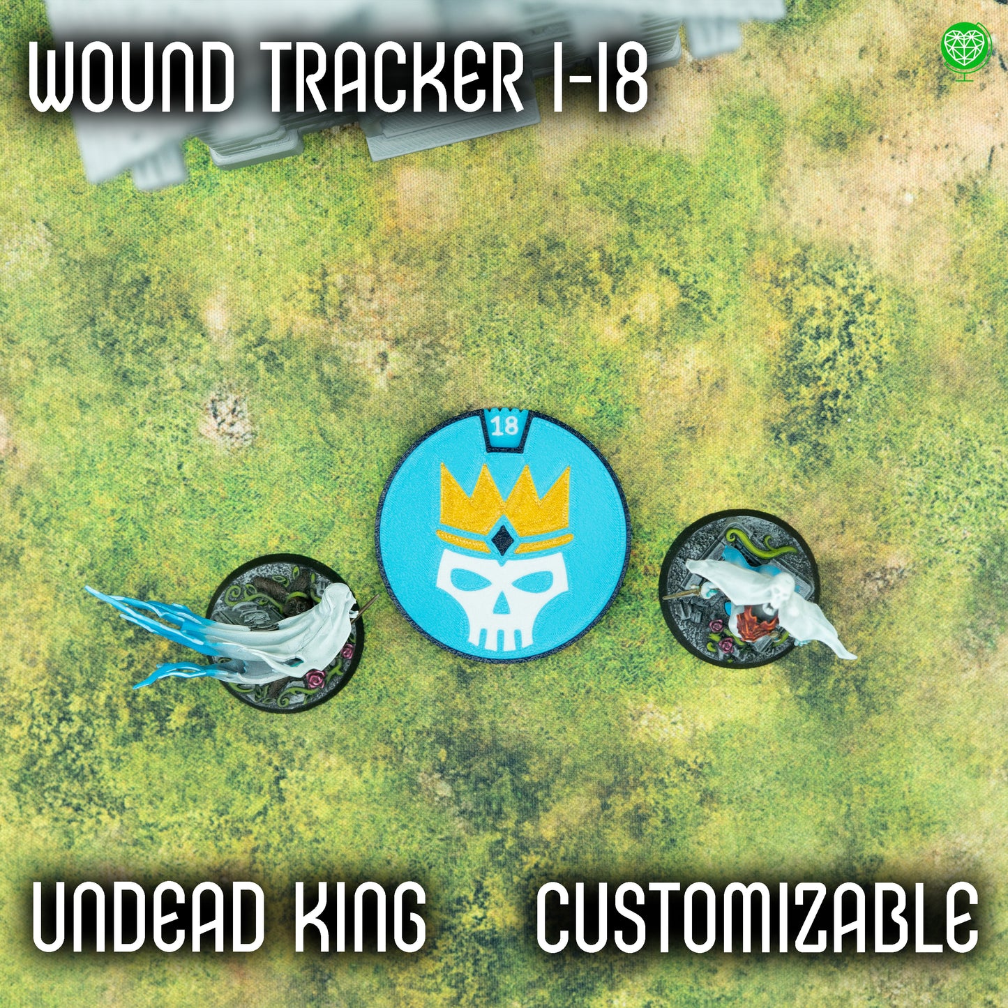 Znacznik 1-18 ran styl Undead King