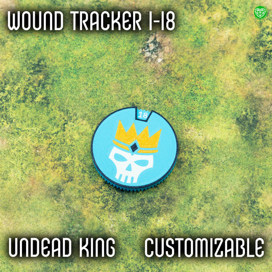 Znacznik 1-18 ran styl Undead King