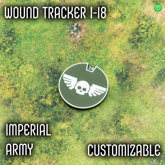 1-18 Wounds - Imperial Army Style