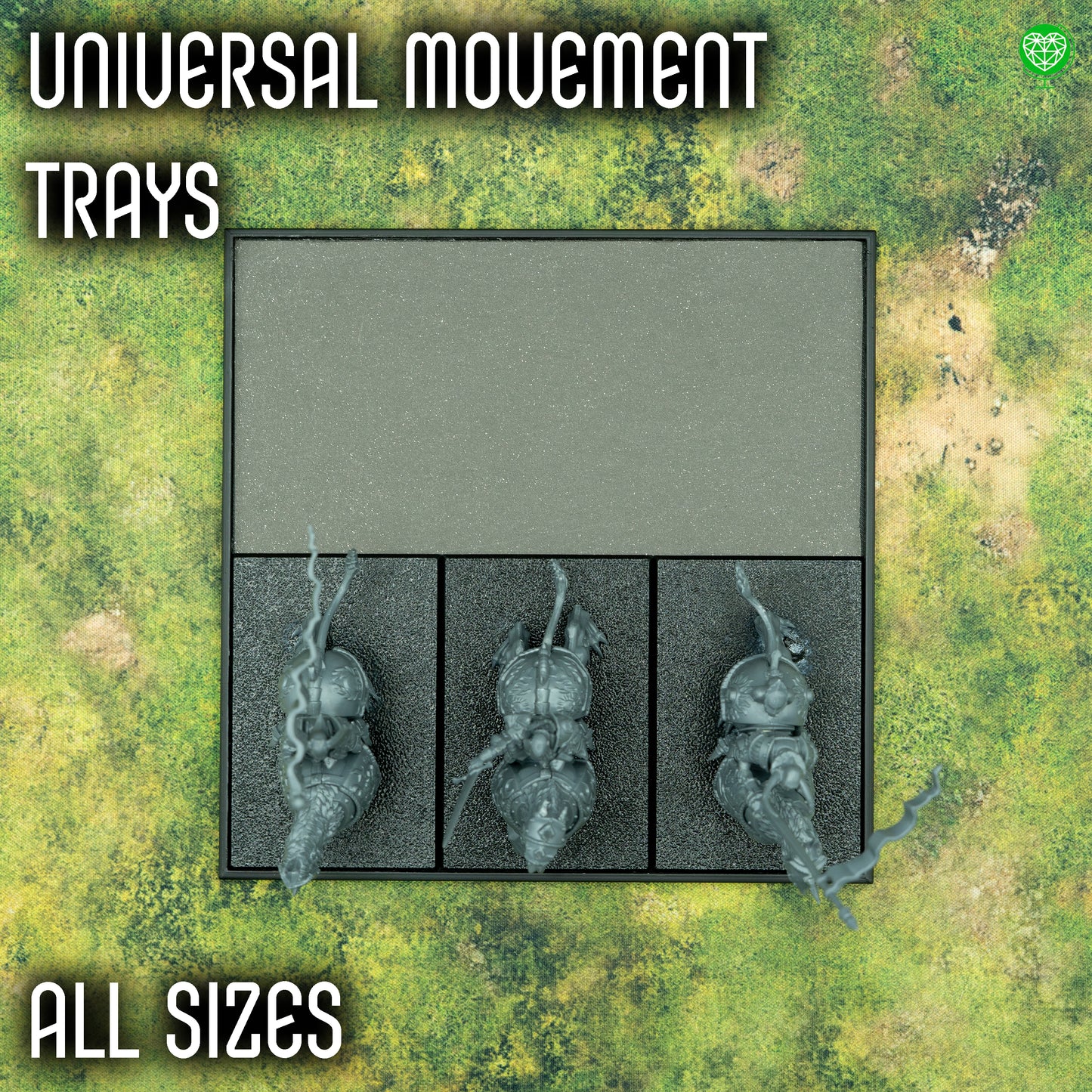 Monster Cavalry (50x75mm) - Magnetyczny Movement Tray do gier bitewnych