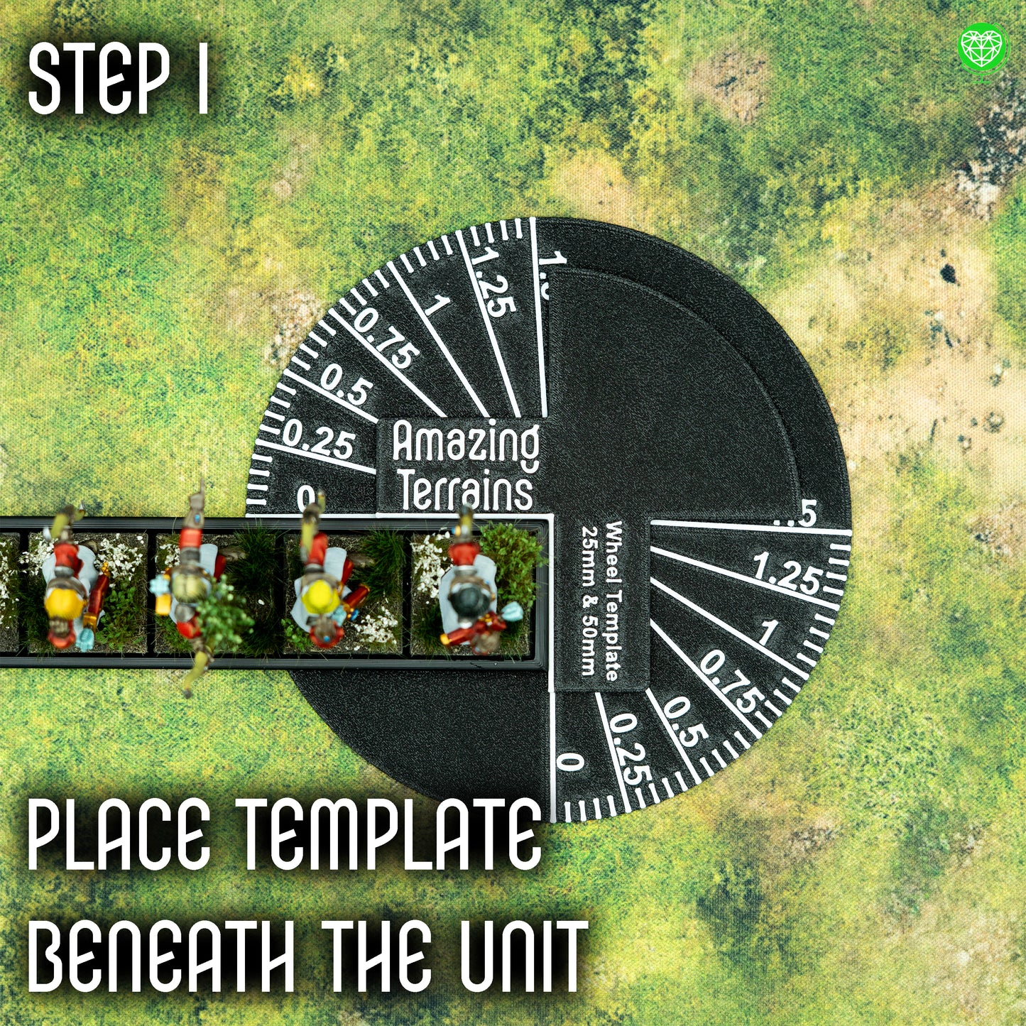 Wheel Templates - 25/50mm, 30/60mm, 40mm and more