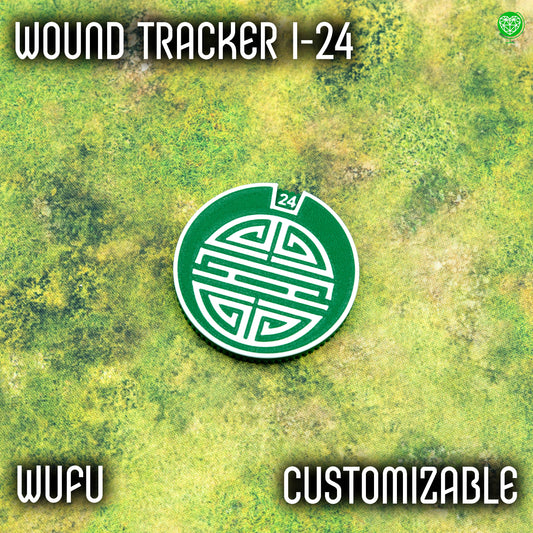 1-24 Wounds Tracker - Wufu Style